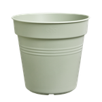 green basics pot de culture 21cm vert pierre